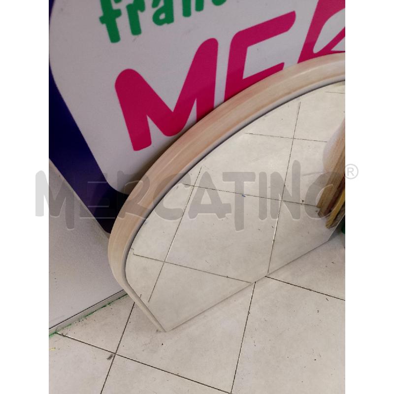 SPECCHIO IN LEGNO BEIGE | Mercatino dell'Usato Ciampino 2