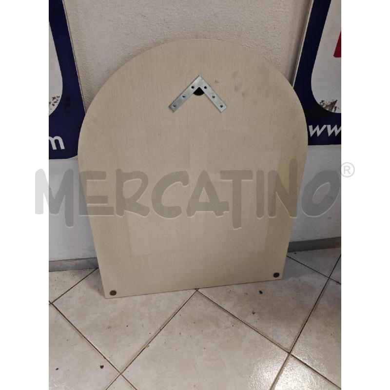 SPECCHIO IN LEGNO BEIGE | Mercatino dell'Usato Ciampino 3