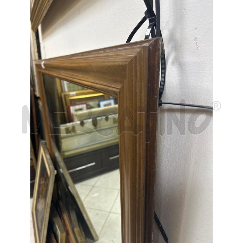 SPECCHIO IN LEGNO QUADRATO  | Mercatino dell'Usato Ciampino 2