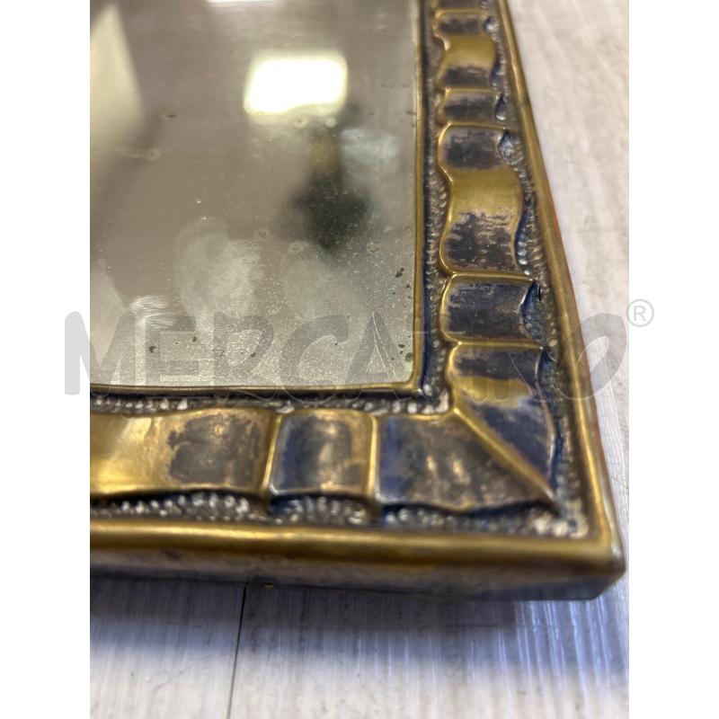 SPECCHIO IN OTTONE QUADRATO | Mercatino dell'Usato Ciampino 2