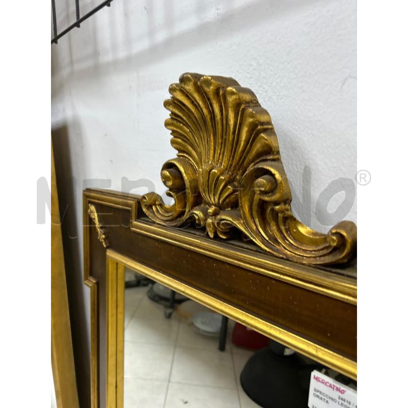 SPECCHIO LEGNO CORN.DORATA | Mercatino dell'Usato Ciampino 2