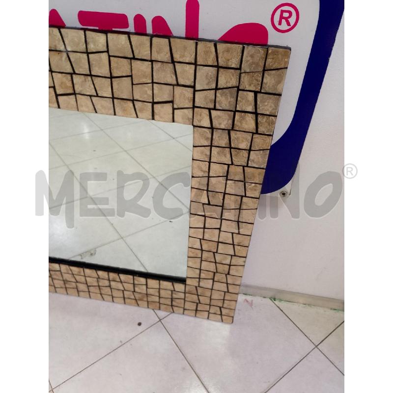 SPECCHIO QUADRATO CORN.MOSAICO | Mercatino dell'Usato Ciampino 2