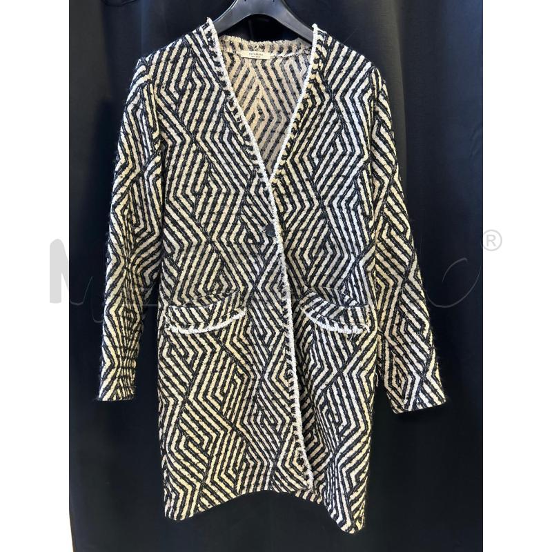 SPOLVERINO DONNA ALTAMIRA BEIGE NERO  | Mercatino dell'Usato Ciampino 1