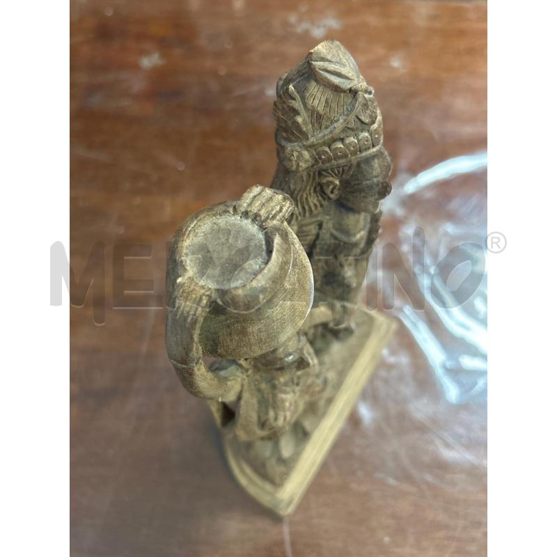 STATUA ETNICA IN LEGNO COPPIA | Mercatino dell'Usato Ciampino 3