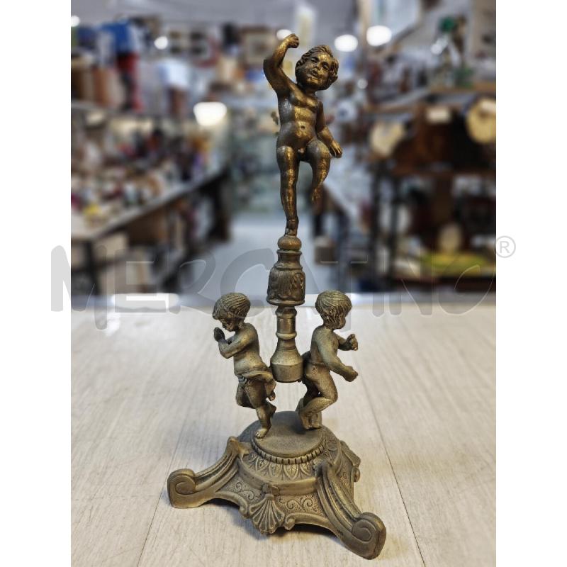 STATUINA ANCELI METALLO | Mercatino dell'Usato Ciampino 1