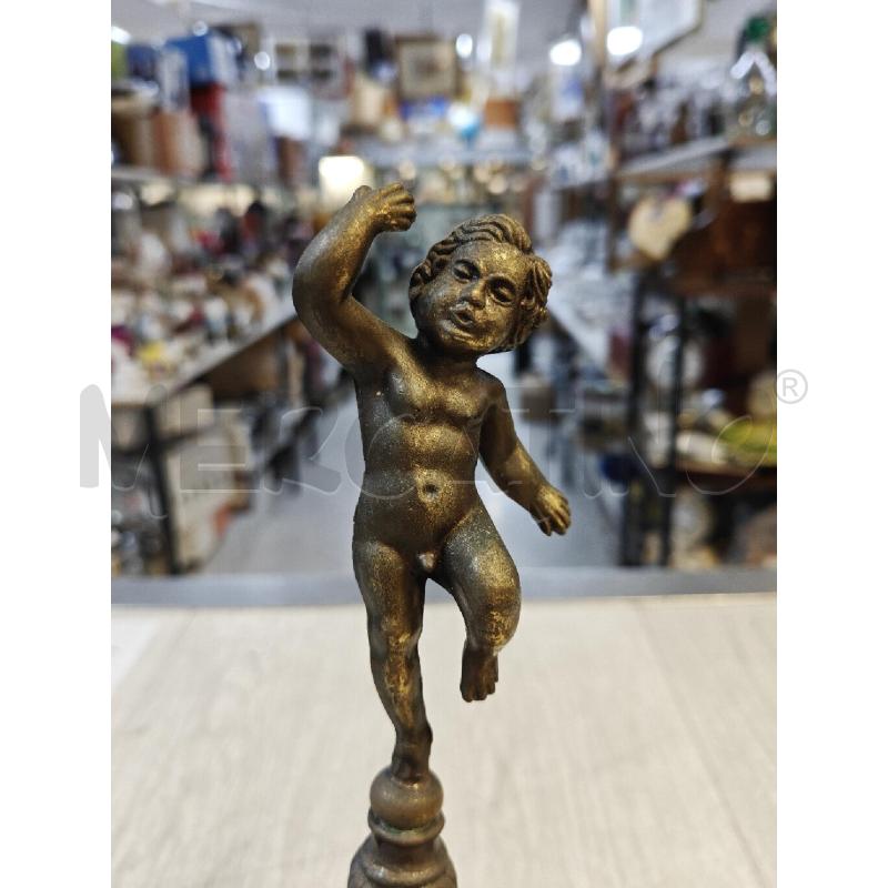 STATUINA ANCELI METALLO | Mercatino dell'Usato Ciampino 4