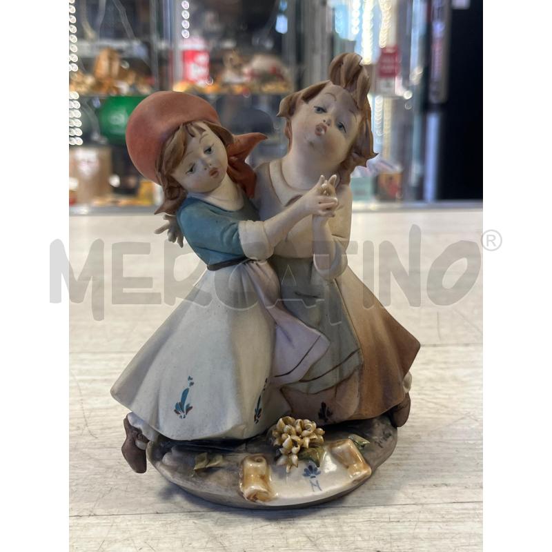 STATUINA CAPODIMONTE 2 BIMBE | Mercatino dell'Usato Ciampino 1