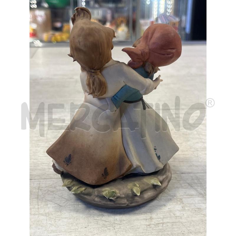 STATUINA CAPODIMONTE 2 BIMBE | Mercatino dell'Usato Ciampino 2