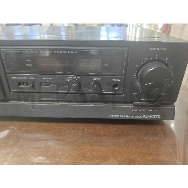 STEREO CASSETTE AIWA AD-F270 | Mercatino dell'Usato Ciampino 3