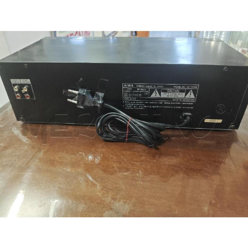 STEREO CASSETTE AIWA AD-F270 | Mercatino dell'Usato Ciampino 5