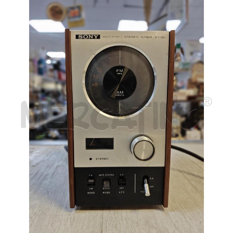 STEREO TUNER SONY ST-88 | Mercatino dell'Usato Ciampino 1
