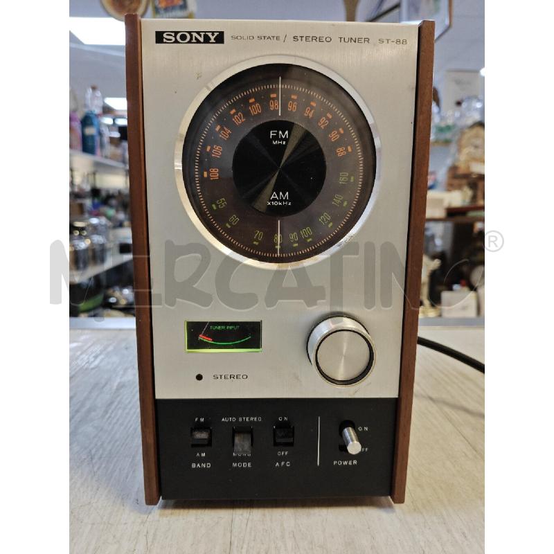 STEREO TUNER SONY ST-88 | Mercatino dell'Usato Ciampino 2