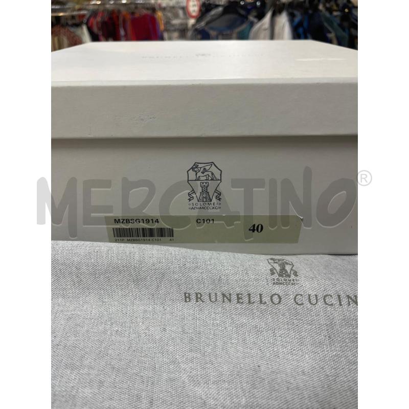 STIVALI DONNA BIKER PELLE MARR. ARG DAVANTI BRUNELLO CUCINELLI | Mercatino dell'Usato Ciampino 5