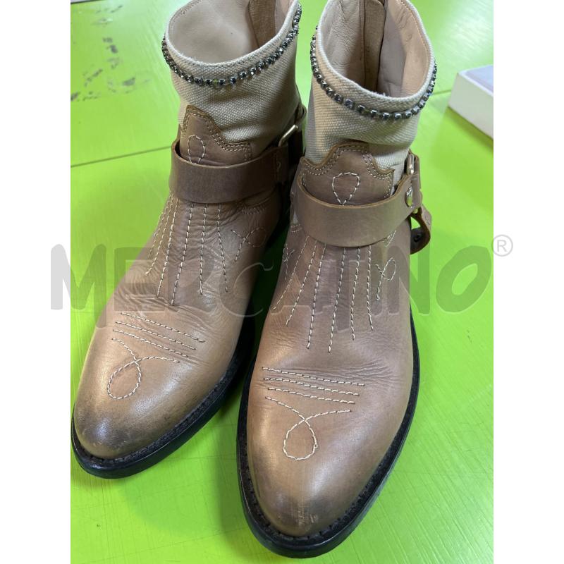 STIVALI DONNA TWINSET TEXANI BEIGE | Mercatino dell'Usato Ciampino 5