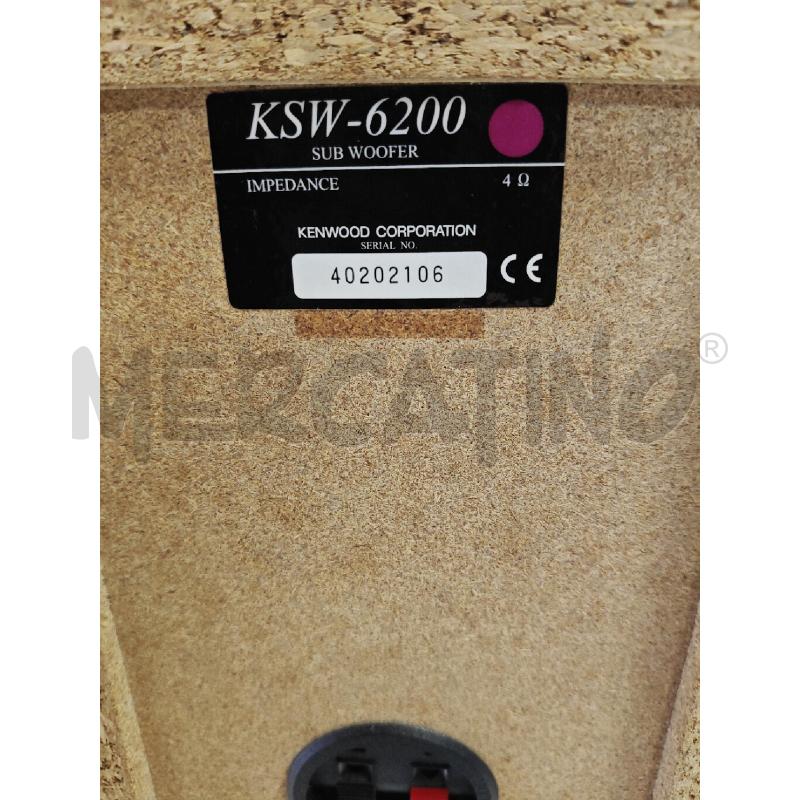 SUBWOOFER KENWOOD CON 5 SATELLITI | Mercatino dell'Usato Ciampino 3