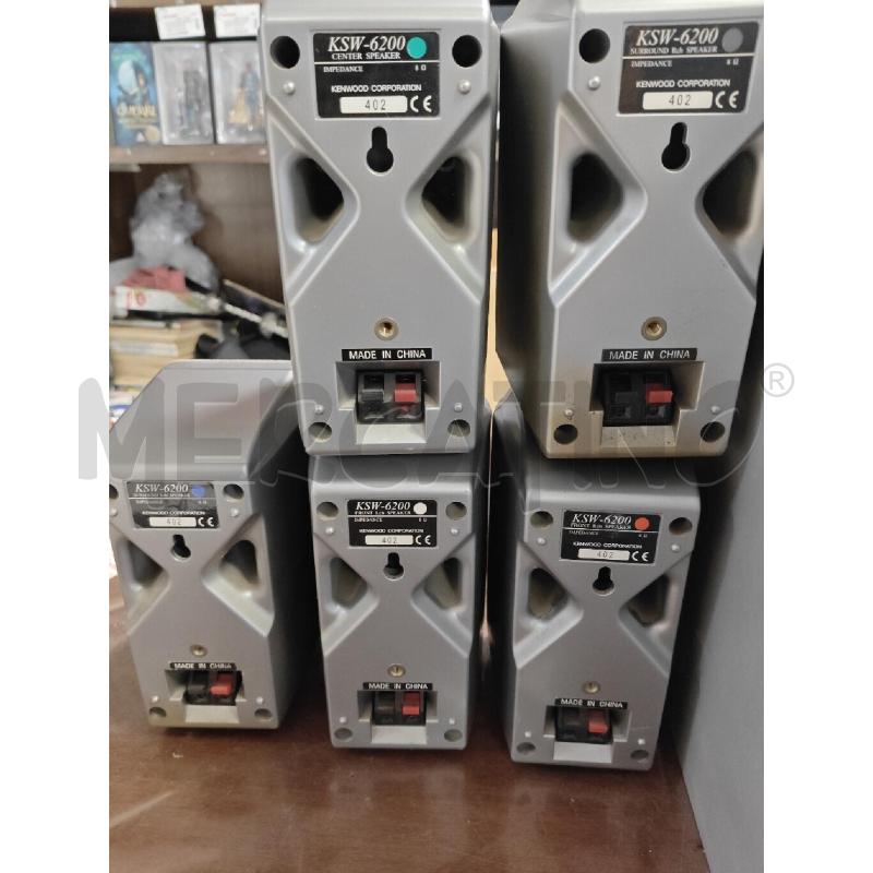 SUBWOOFER KENWOOD CON 5 SATELLITI | Mercatino dell'Usato Ciampino 4