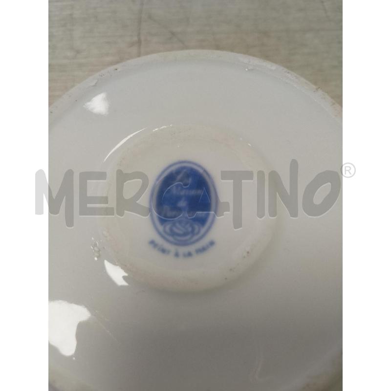 SVUOTA TASCHE CERAMICA ROSE BLU LA MAISON DE PORCELANE | Mercatino dell'Usato Ciampino 3