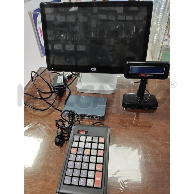 TABLET CASSA ITAL RETAIL + TASTIERINO E DISPLAY | Mercatino dell'Usato Ciampino 1