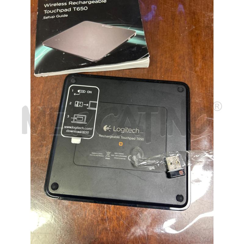 TAVOLETTA LOGITECH T650 WIRELESS RECHARGEABLE TOUCHPAD | Mercatino dell'Usato Ciampino 2