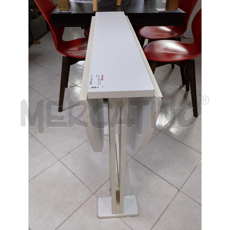 TAVOLINO BIANCO PIEGHEVOLE | Mercatino dell'Usato Ciampino 4