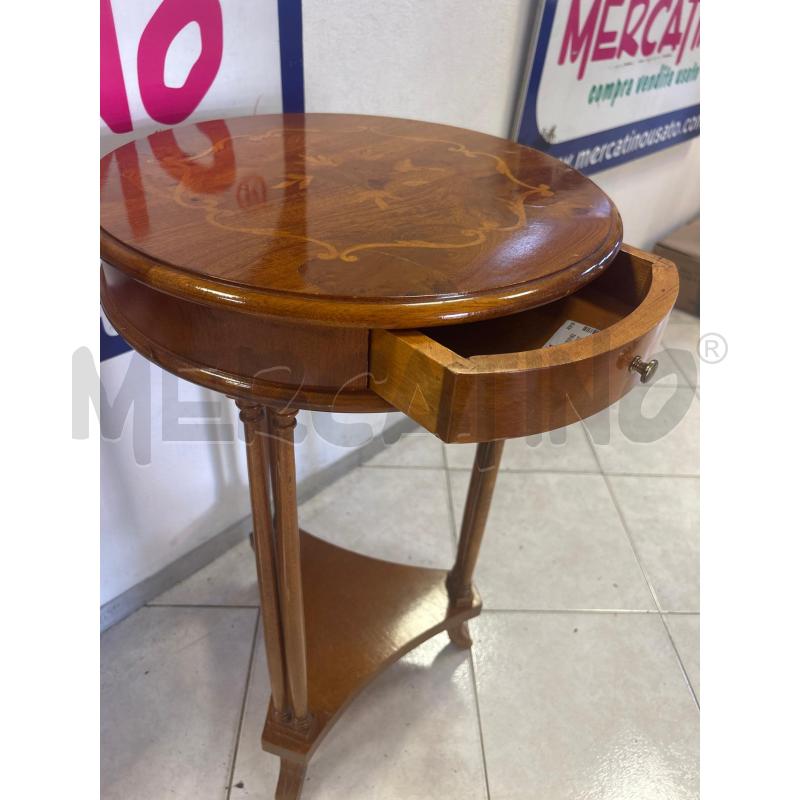 TAVOLINO IN LEGNO INTARSIATO | Mercatino dell'Usato Ciampino 2