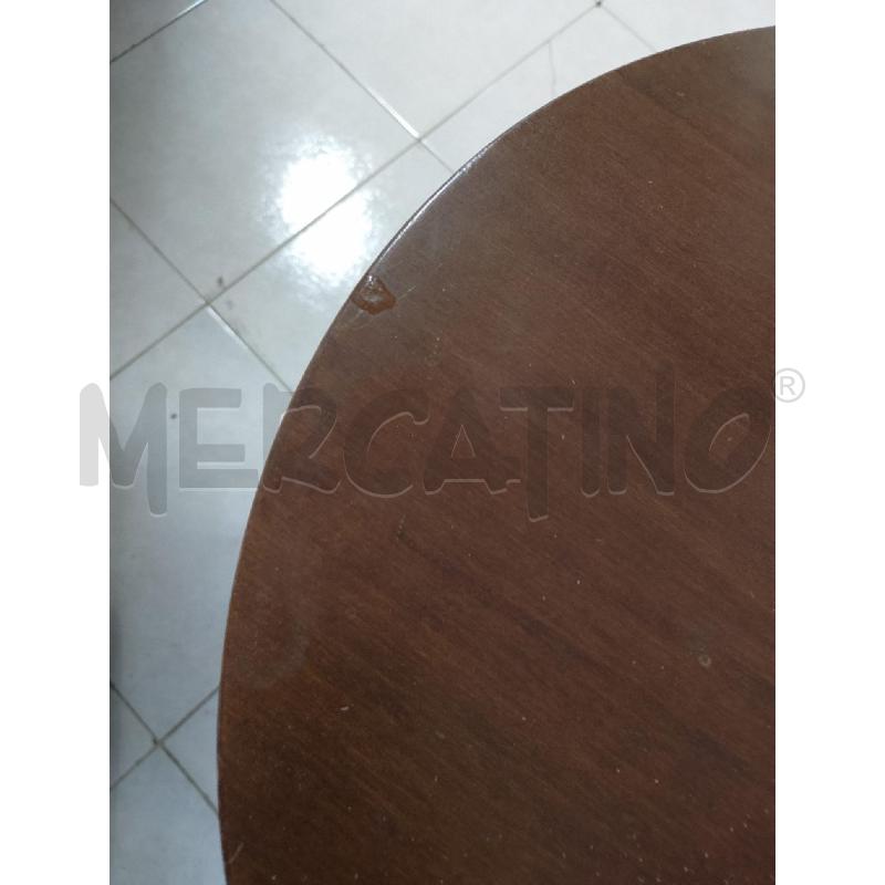 TAVOLINO IN LEGNO TONDO | Mercatino dell'Usato Ciampino 4