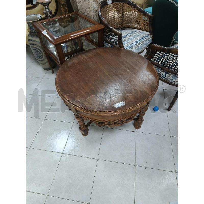 TAVOLINO IN LEGNO TONDO | Mercatino dell'Usato Ciampino 4