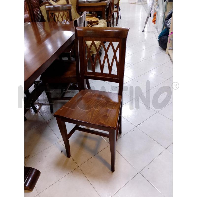 TAVOLO ARTE POVERA STILE FRATINO + 6 SEDIE | Mercatino dell'Usato Ciampino 3