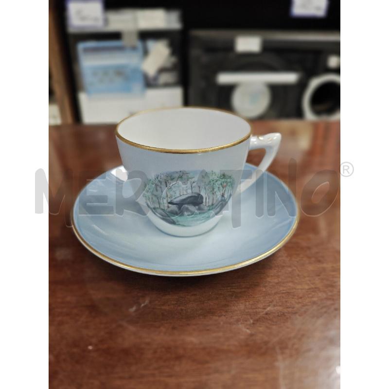 TAZZA PORCELLANA COPENHAGEN | Mercatino dell'Usato Ciampino 1