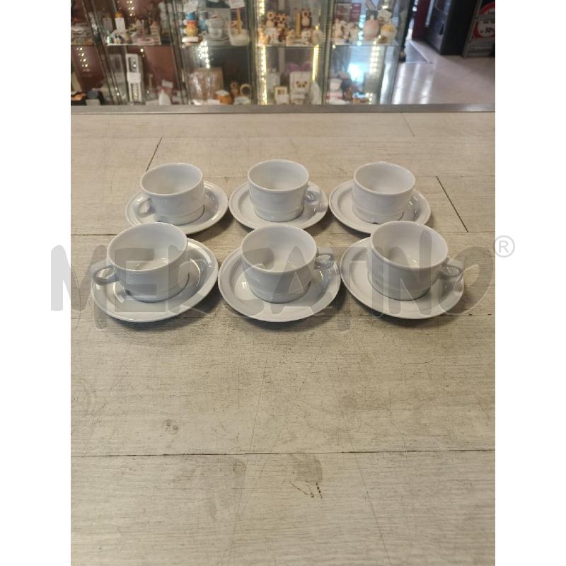 TAZZE PZ 6 WALKURE VINTA TEDESCHE BIANCHE | Mercatino dell'Usato Ciampino 1
