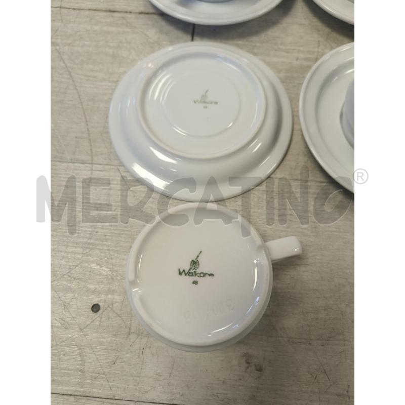 TAZZE PZ 6 WALKURE VINTA TEDESCHE BIANCHE | Mercatino dell'Usato Ciampino 4