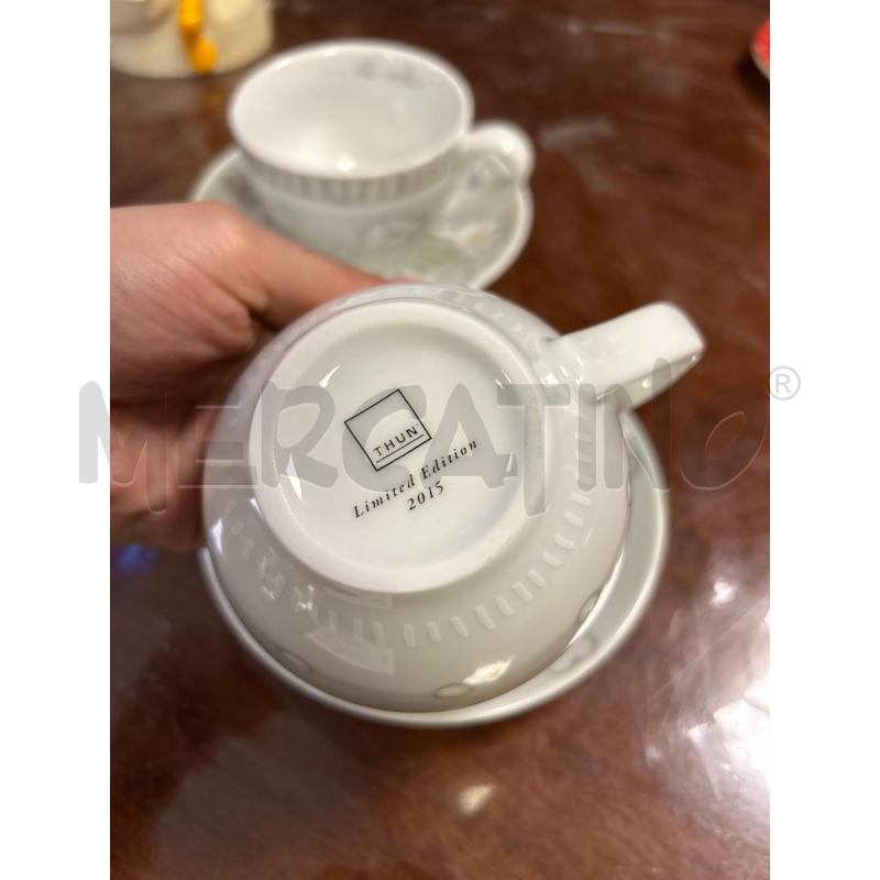 TAZZE THUN EDIZIONE LIMITATA BIANCHE GRIGIE PZ2 | Mercatino dell'Usato Ciampino 2