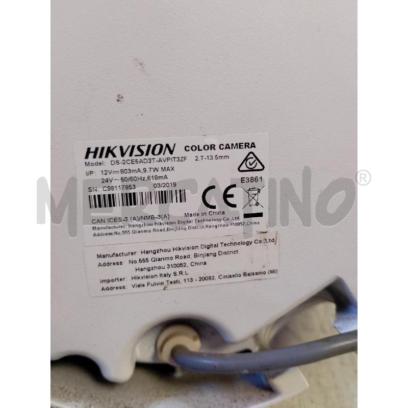 TELECAMERA HIKVISION  | Mercatino dell'Usato Ciampino 5