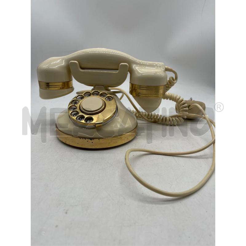 TELEFONO DECOTEL BIANCO VINTAGE | Mercatino dell'Usato Ciampino 1