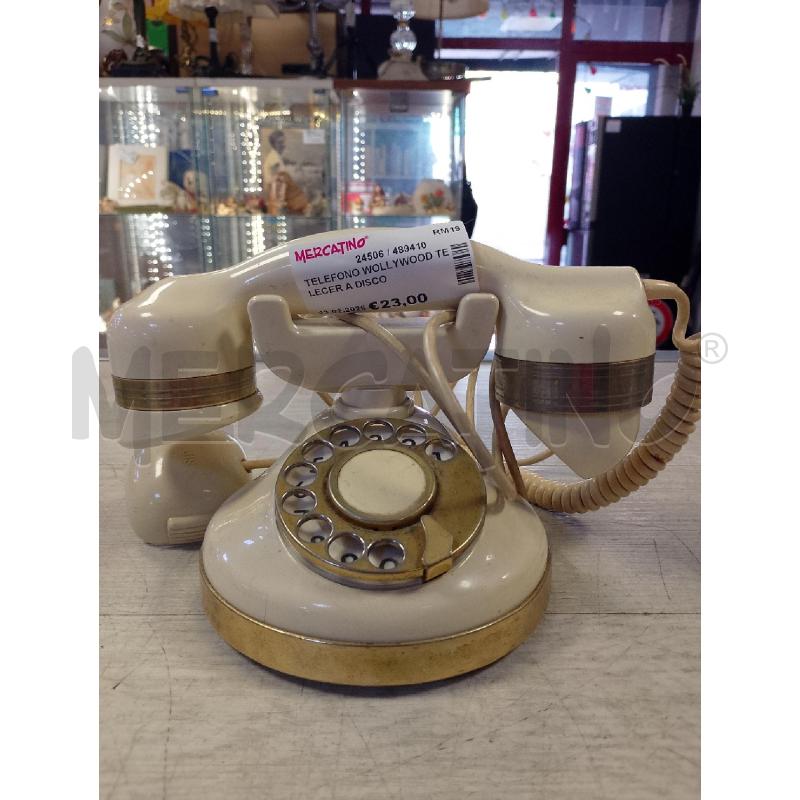 TELEFONO WOLLYWOOD TELECER A DISCO | Mercatino dell'Usato Ciampino 1