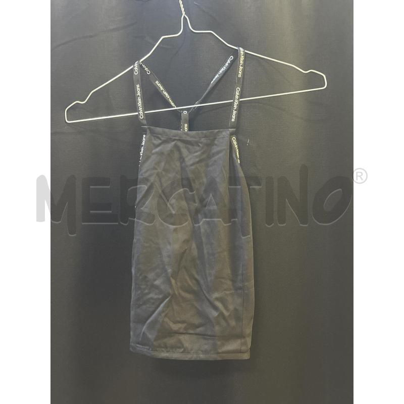 TOP CALVIN KLEIN NERO  | Mercatino dell'Usato Ciampino 1