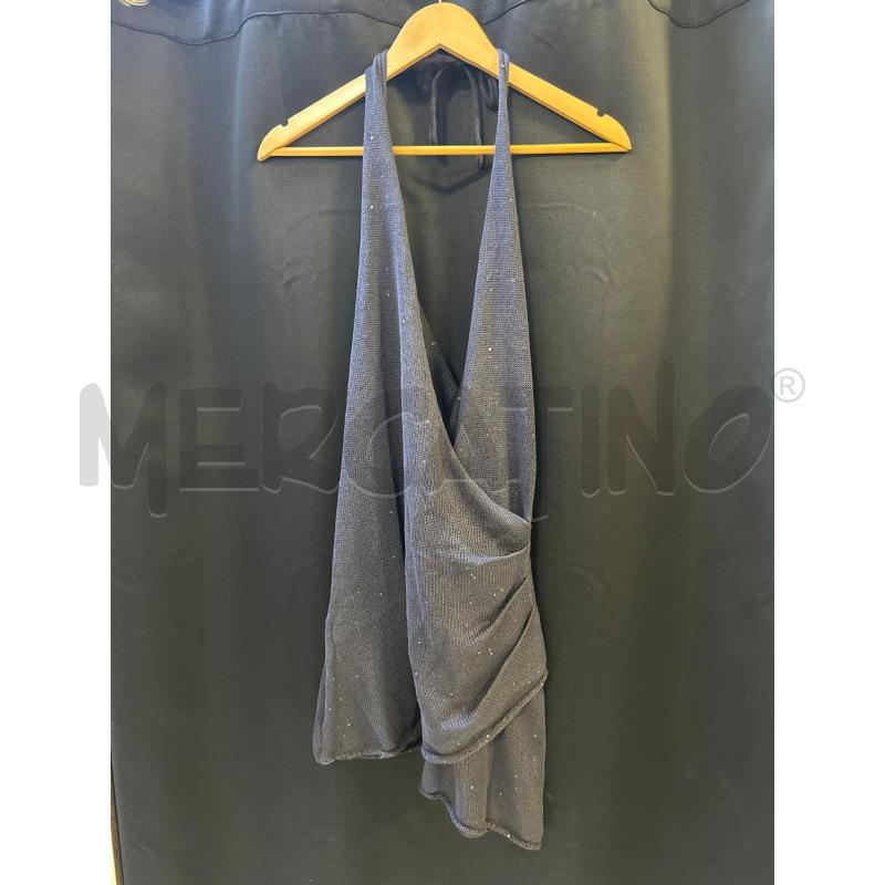 TOP LUNGO BRUNELLO CUCINELLI BLU PAILL | Mercatino dell'Usato Ciampino 1