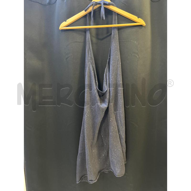 TOP LUNGO BRUNELLO CUCINELLI BLU PAILL | Mercatino dell'Usato Ciampino 3