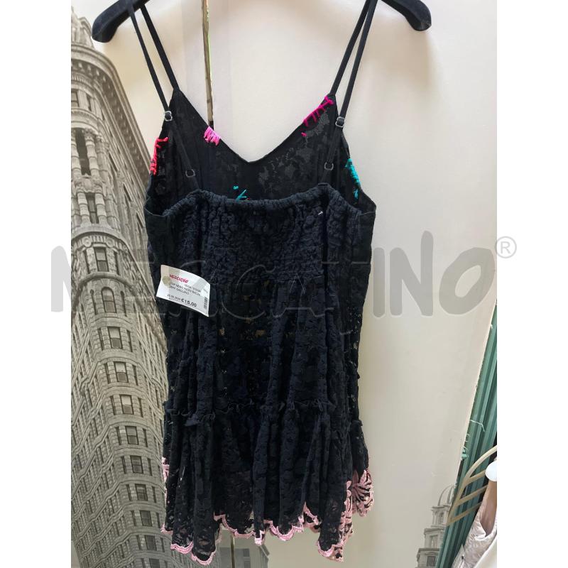 TOP NERO PIZZO BALZE JEFF GALLANO  | Mercatino dell'Usato Ciampino 2
