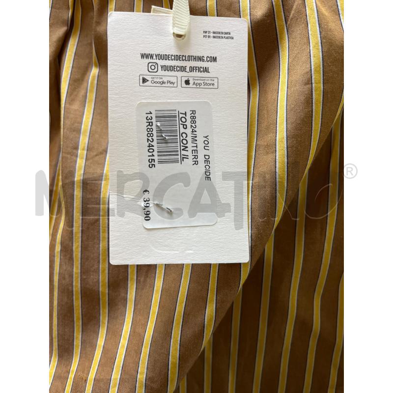 TOP YOU DECIDE NUOVO MARR STR GIALLE | Mercatino dell'Usato Ciampino 3