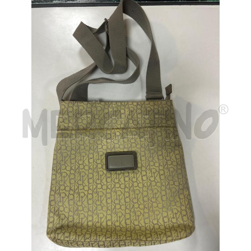 TRACOLLA DONNA/UOMO BEIGE GRIGIA CALVIN KLEIN | Mercatino dell'Usato Ciampino 1