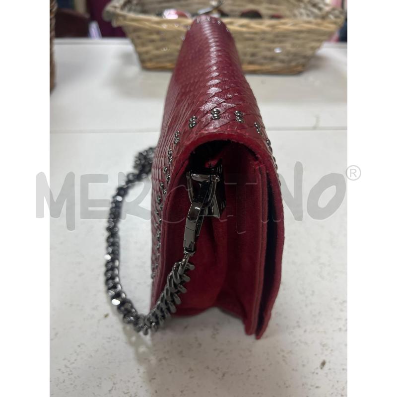 TRACOLLA DONNA MARC ELLIS PELLE ROSSA | Mercatino dell'Usato Ciampino 2