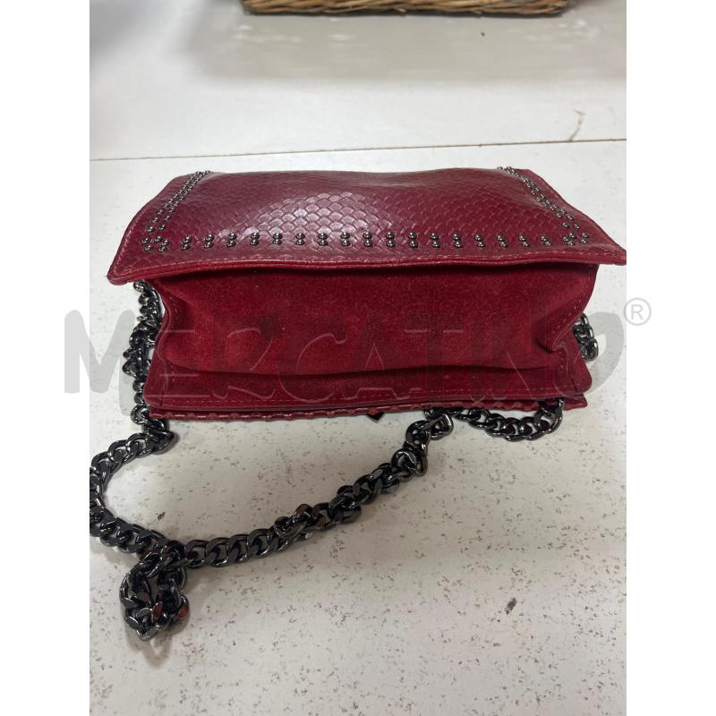 TRACOLLA DONNA MARC ELLIS PELLE ROSSA | Mercatino dell'Usato Ciampino 4