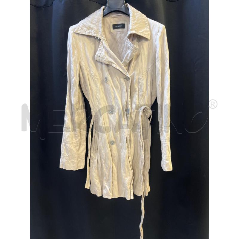 TRENCH DONNA BEIGE CARACTERE | Mercatino dell'Usato Ciampino 1