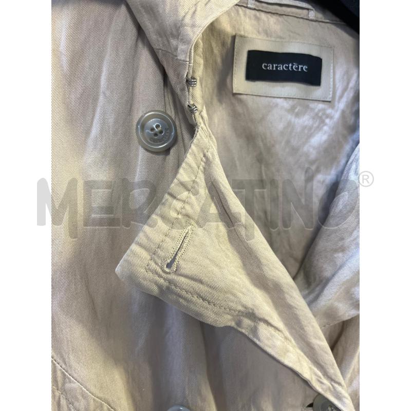 TRENCH DONNA BEIGE CARACTERE | Mercatino dell'Usato Ciampino 3