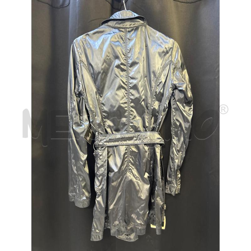 TRENCH DONNA GEOSPIRIT BLU LUCIDO  | Mercatino dell'Usato Ciampino 3