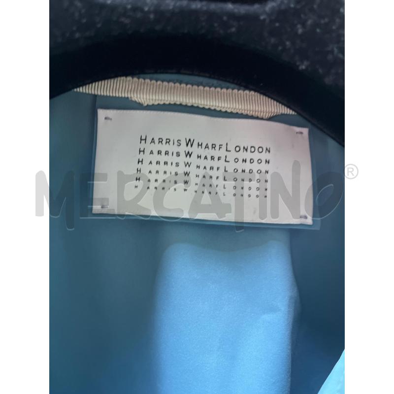 TRENCH DONNA HARRIS WHARF LONDON CELESTE | Mercatino dell'Usato Ciampino 3