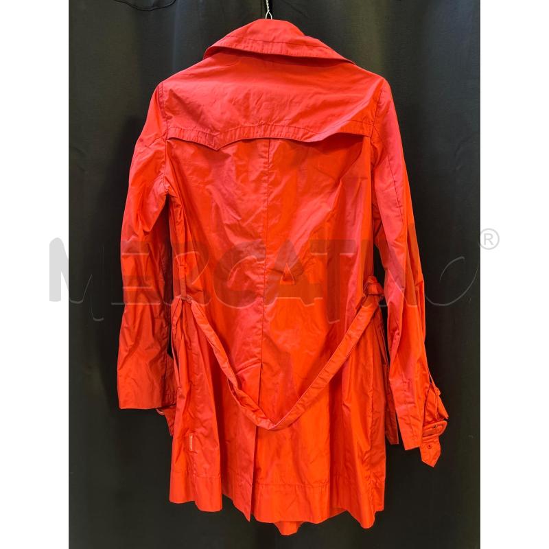 TRENCH DONNA MONCLER ROSSO | Mercatino dell'Usato Ciampino 3