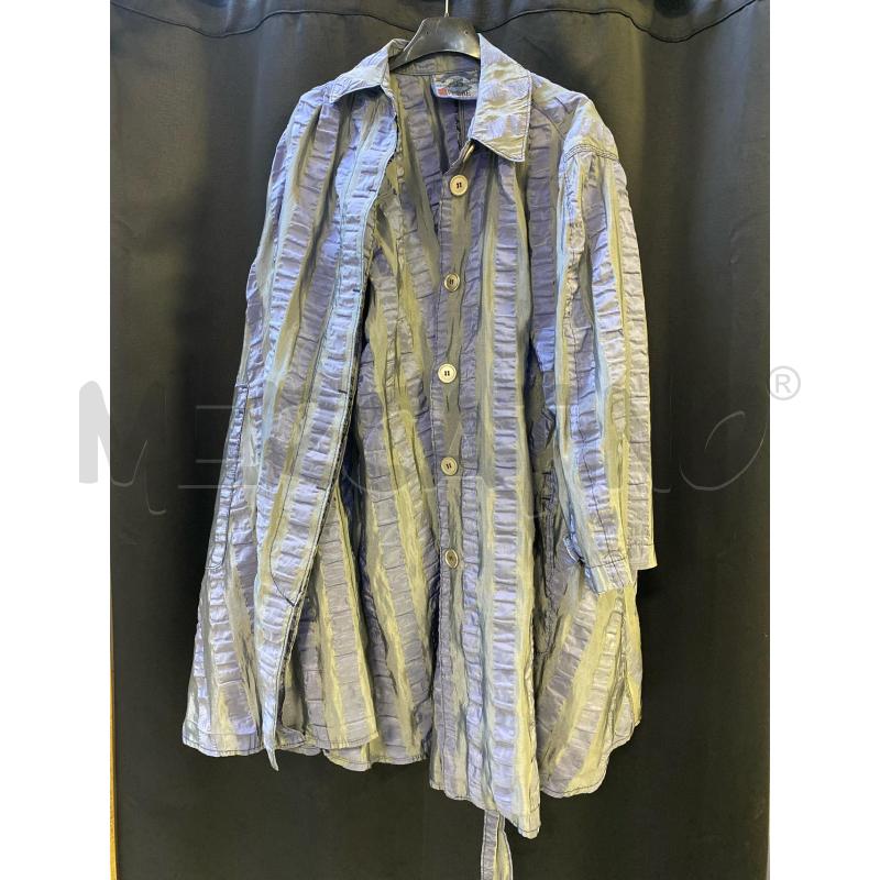 TRENCH DONNA OAKS JEANS BY FERRE VIOLA GRIGIO | Mercatino dell'Usato Ciampino 1