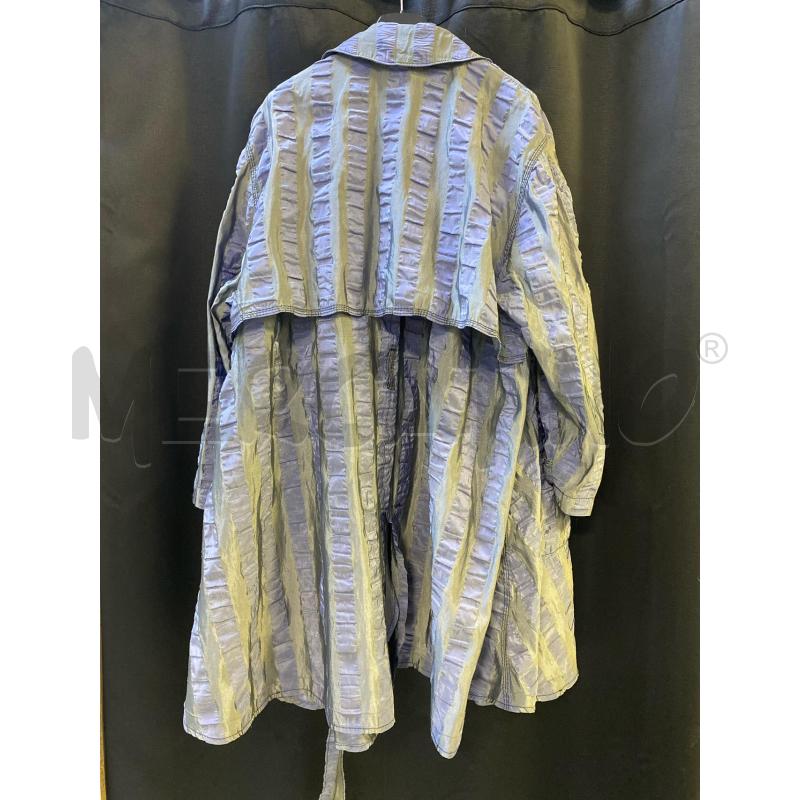 TRENCH DONNA OAKS JEANS BY FERRE VIOLA GRIGIO | Mercatino dell'Usato Ciampino 3
